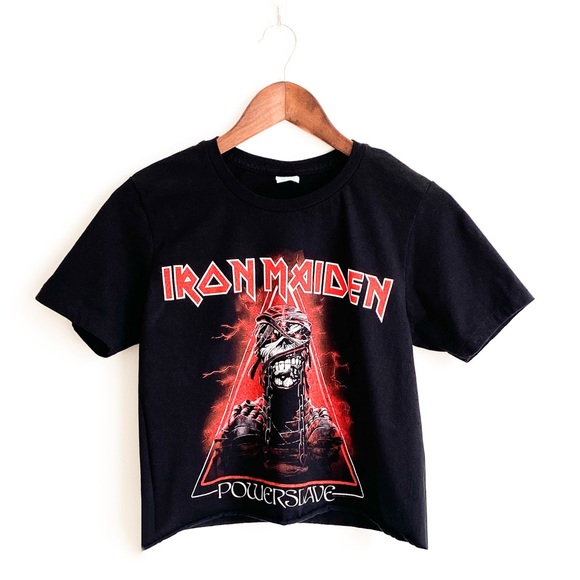 Iron Maiden Tops - Iron Maiden ‘Powerslave’ Crop